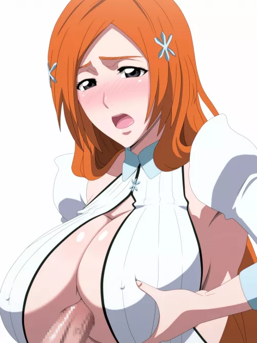 Orihime Titjob by hentailover056