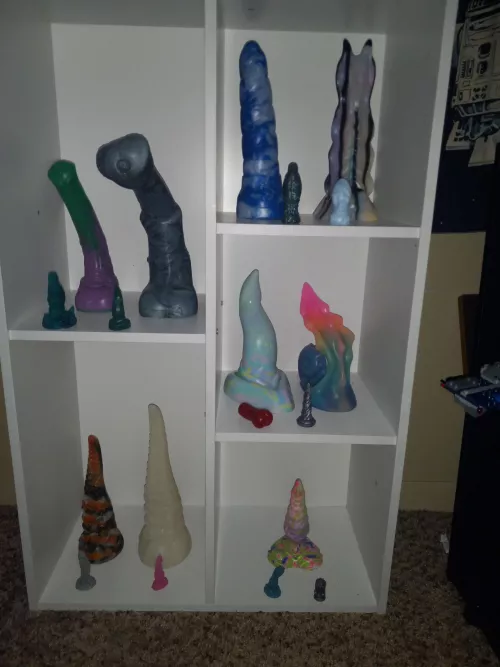 Our collection so far 😅 I say we have a problem. She disagrees. by norrington124