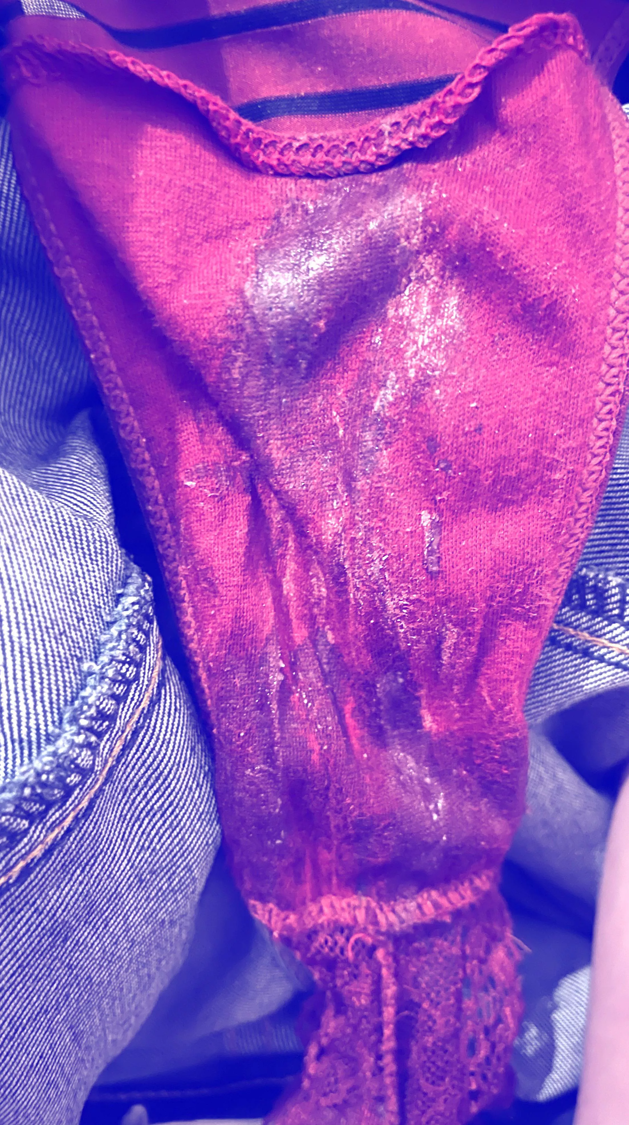 Our love juices mix so well. posted by DirtyFromNeglect