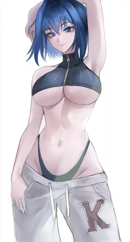 Ouro Kronii [Holo] by NotSuitedForWoona