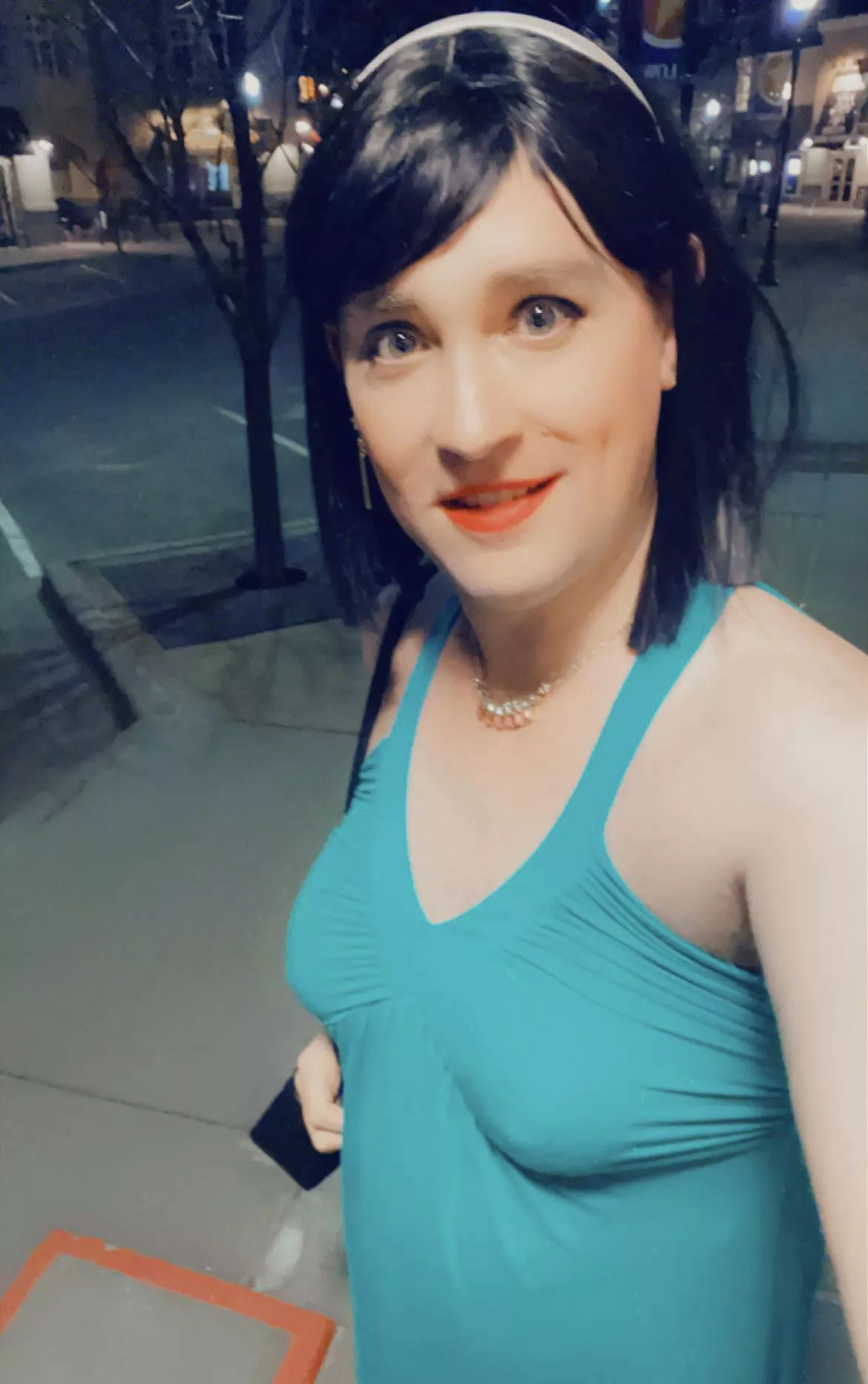 Out and about for a little stroll last night. I was so excited to get out of the house! posted by Lucidion