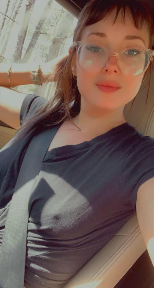 Out running errands yesterday 🍒 by BifocalBunnies