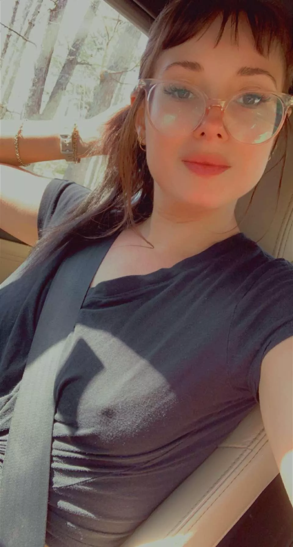 Out running errands yesterday 🍒 posted by BifocalBunnies