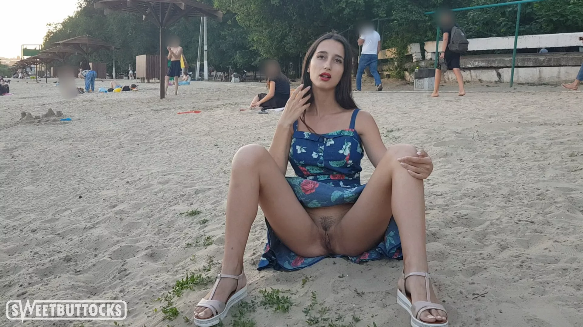 Outdoor flashing. posted by sweetbuttockss