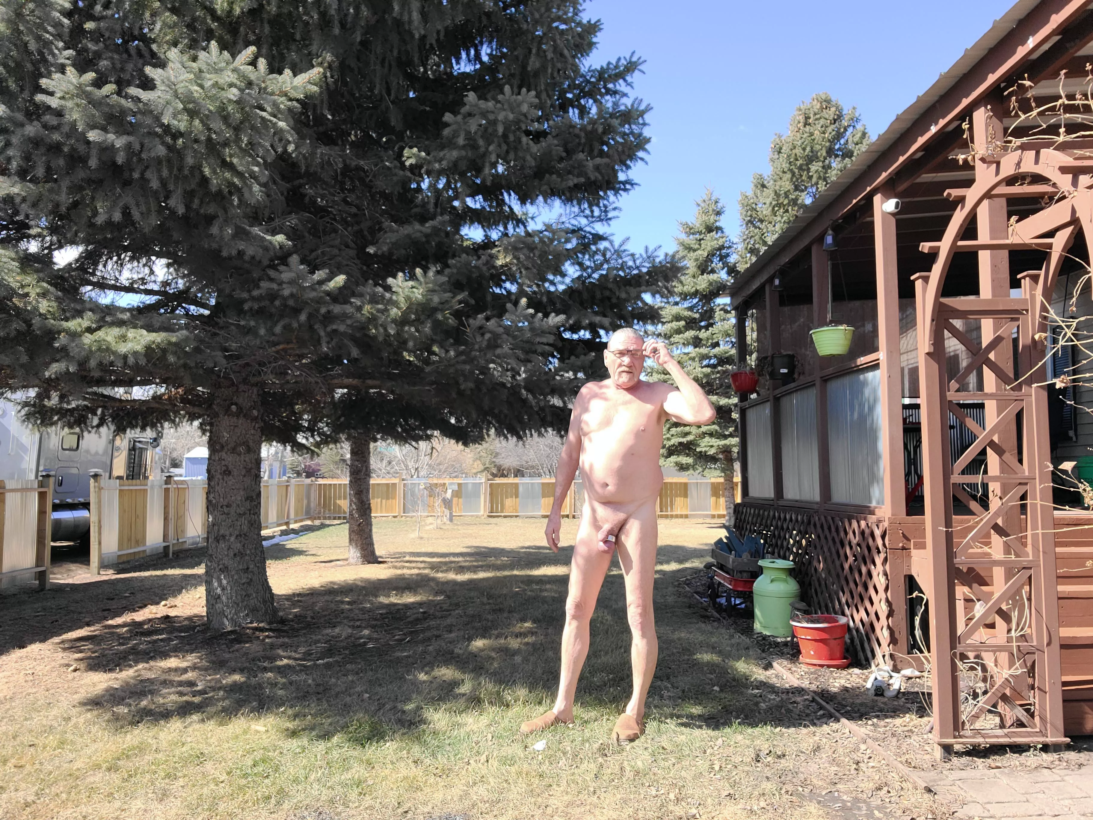 outdoors naked for all to see posted by Empty-Equivalent489
