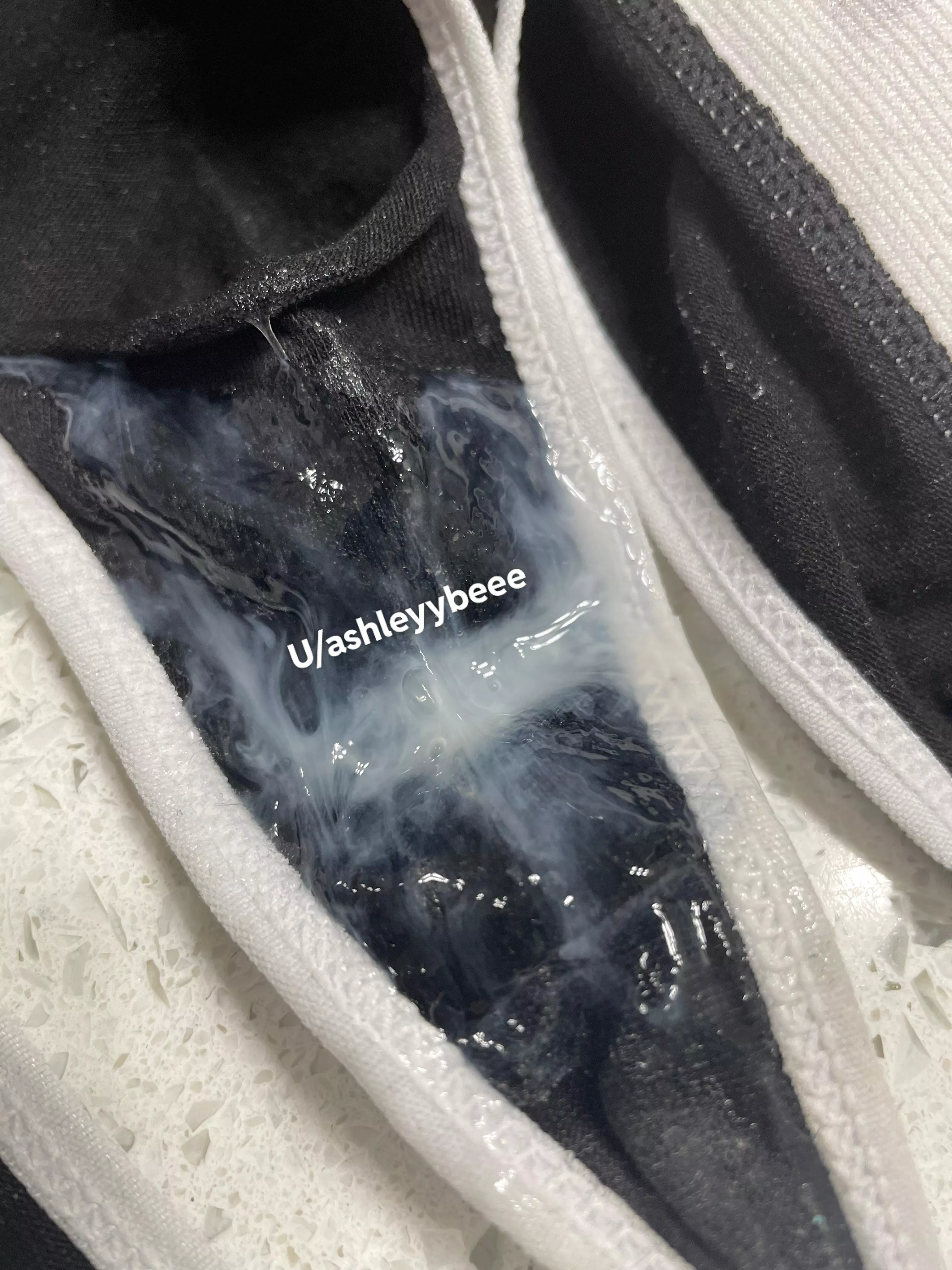 Ovulation cream on black is definitely a favorite 🤍 posted by Ashleyybeee