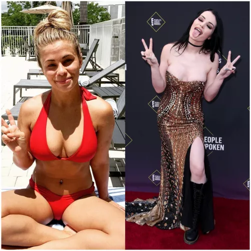 Paige V/ Paige WWE by The1EpicNate