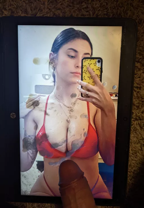 Painted Jord627 with my jizz by Lethermain