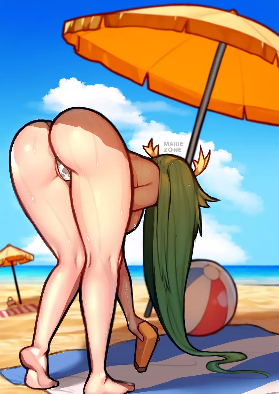Palutena bent over posted by Terran117