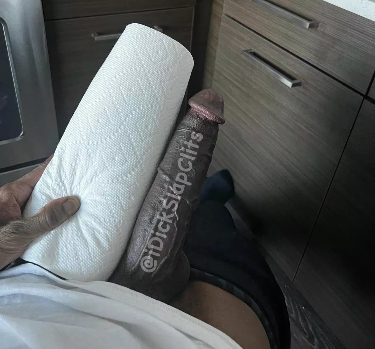 paper towel roll BBC 🍆💦 posted by iiiiDickSlapClits
