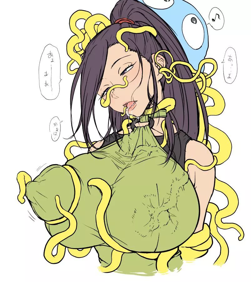 parasitic Jade [Jade from Dragon Quest] [ahegao00] posted by Konradleijon