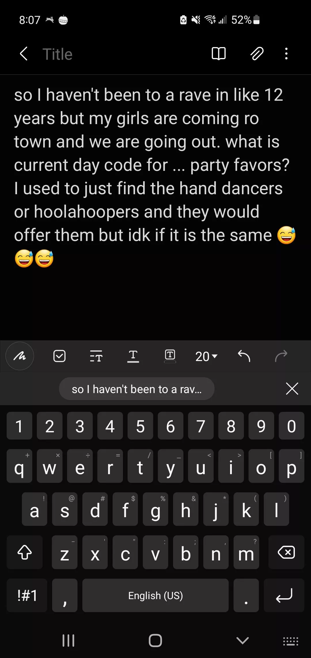 party favors? posted by BNicole_Dunkel