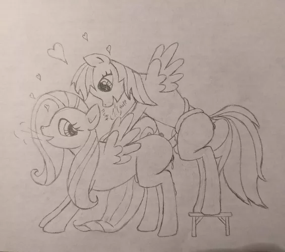 Passionate Love Making. Art by me by The360Bandit