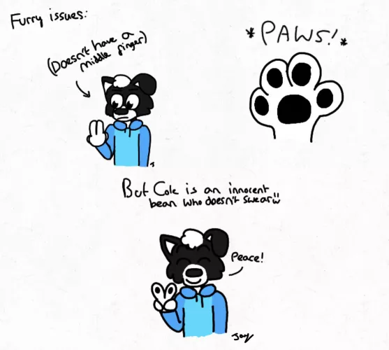 Paw issues by JJ246_gnc