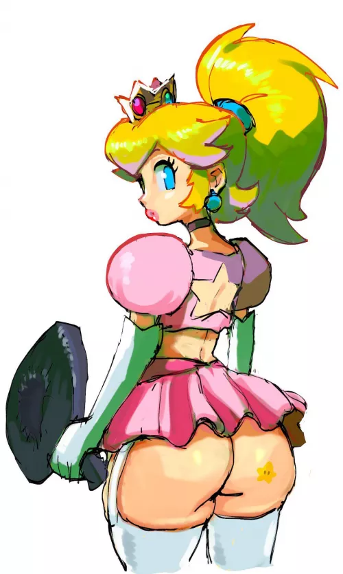 Peach is ready to play by cesaro07