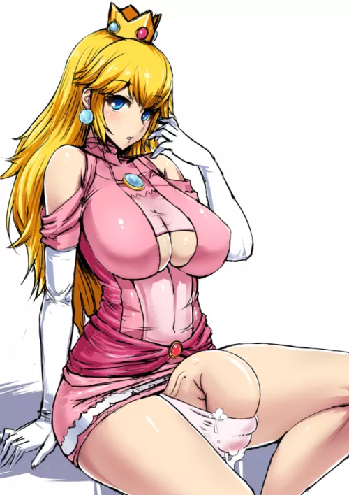 Peach would love your help in cleaning up this nice mess by friggityfrang