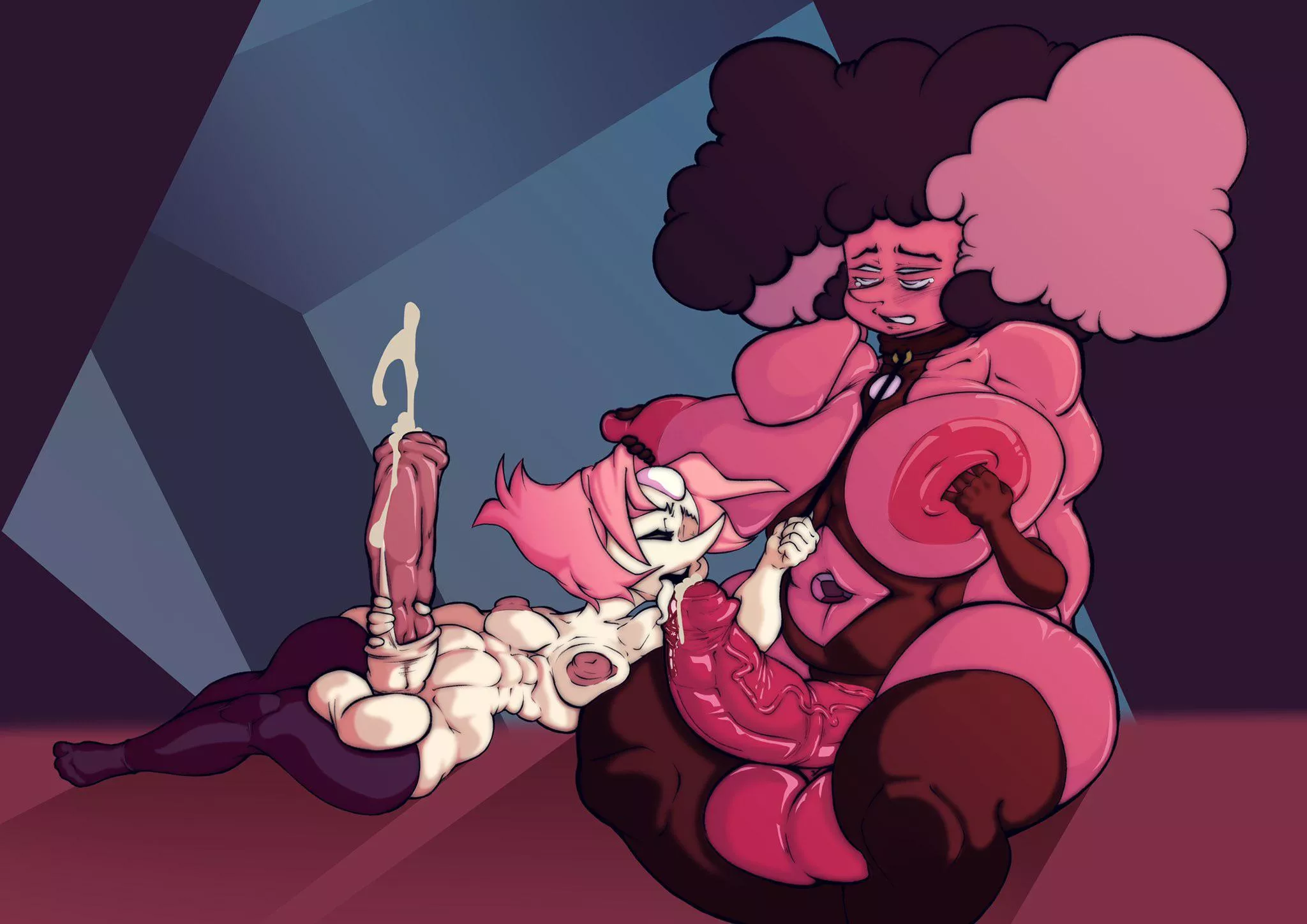 Pearl x Rhodonite posted by LordImpaled