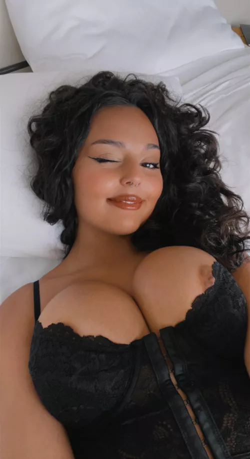 peek-a-boob! :) by babyfacedhoe