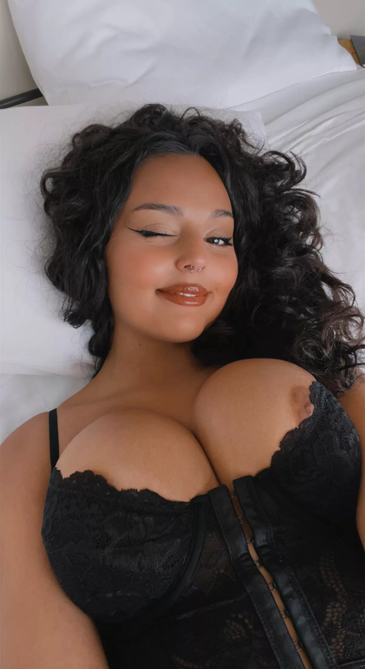 peek-a-boob! :) posted by babyfacedhoe