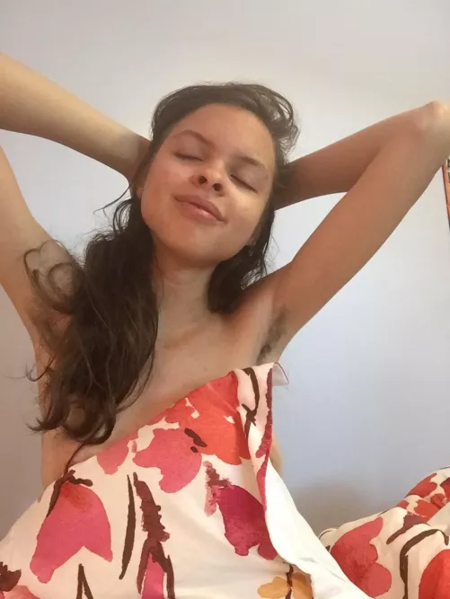 Peep my little baby armpit hair 😂 by TheHermione1999