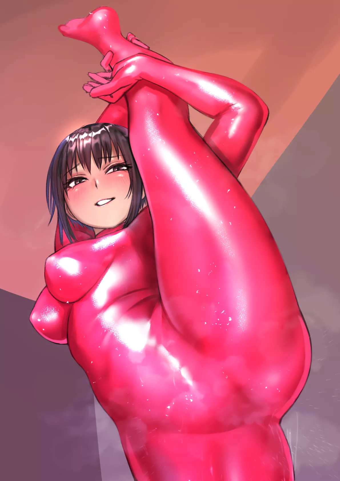 Perfect Pink Suit Leg Lift (Kilye Kairi ) [Original] posted by sequence_string
