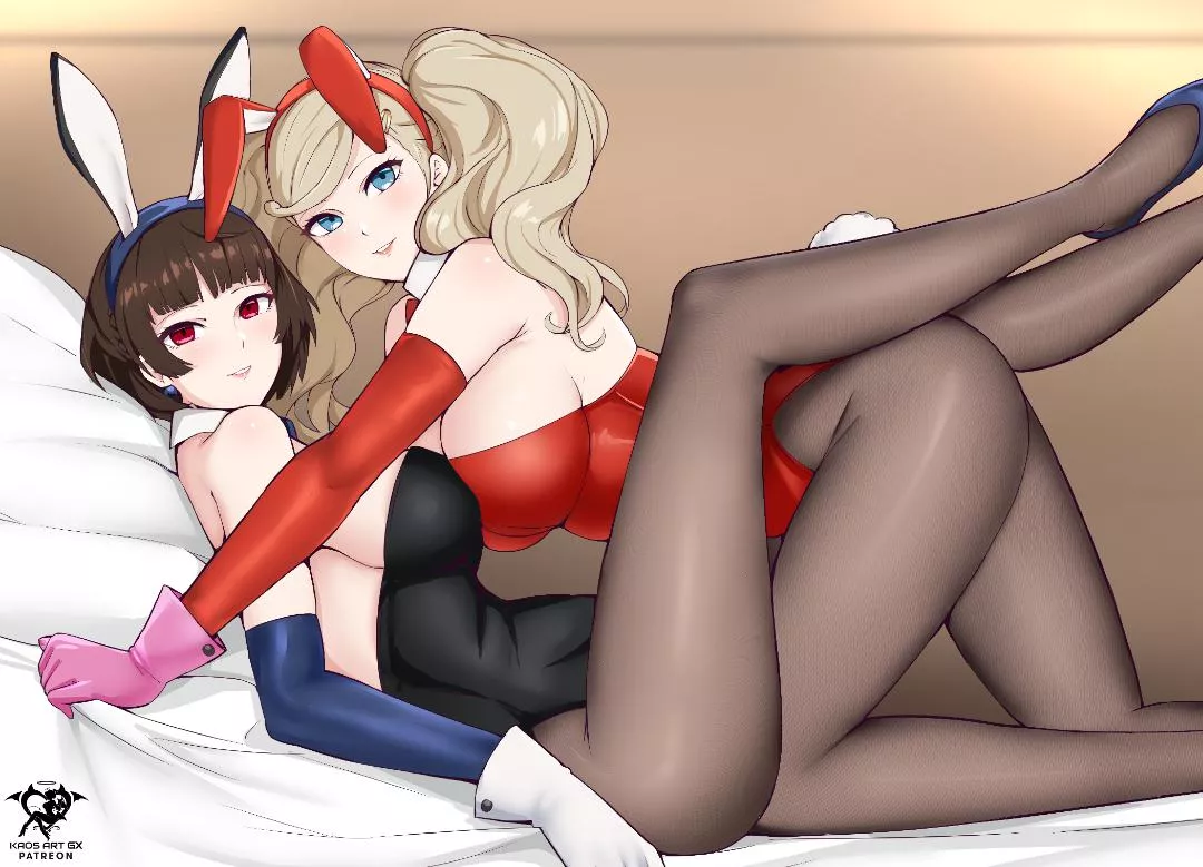 Persona 5 Ann and Makoto posted by Nodden1171