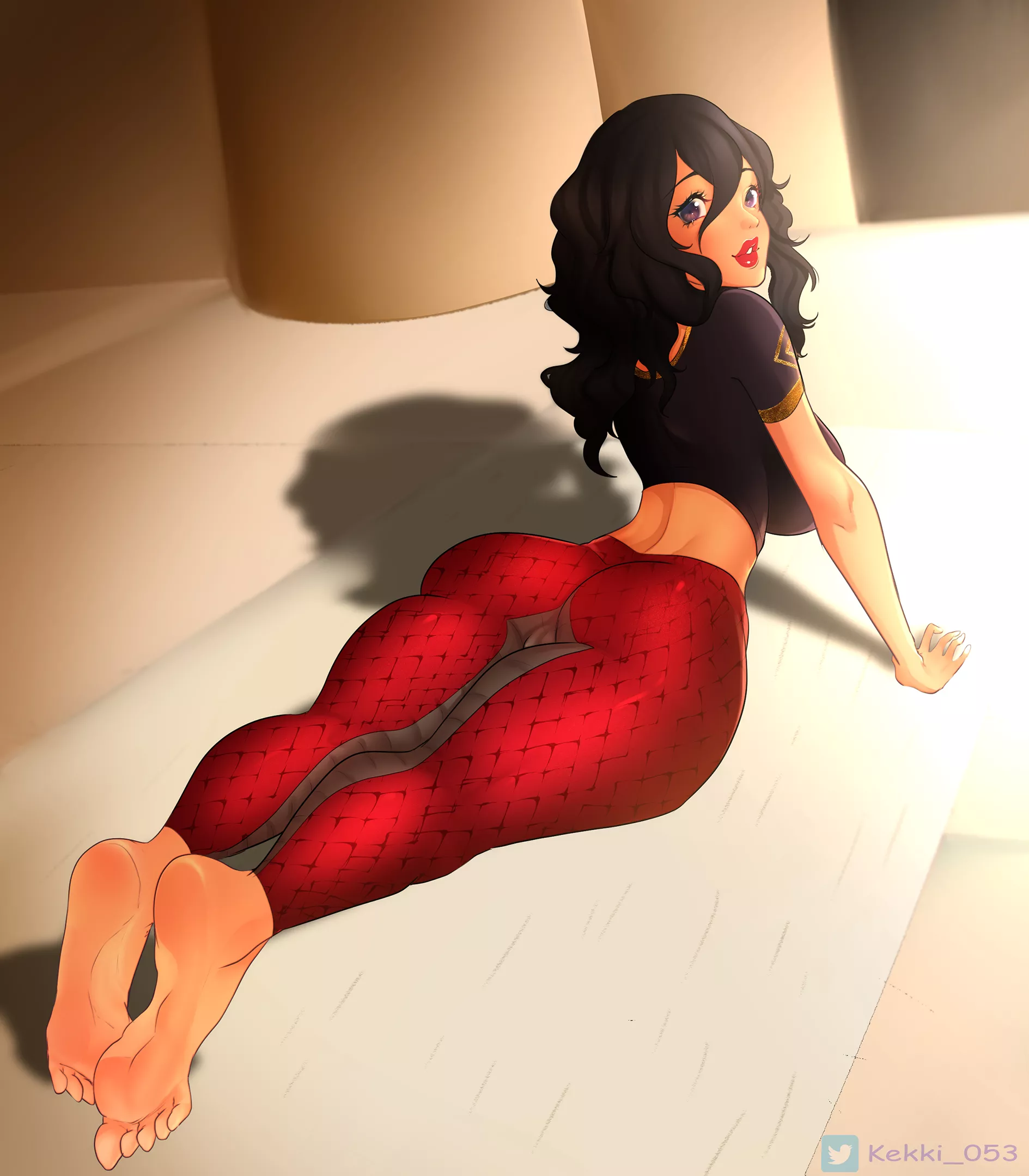 [Persona 5] Ms. Chouno the English Teacher as Demon Lamia in Cobra Pose (Kekki_053) posted by teracoulomb_2