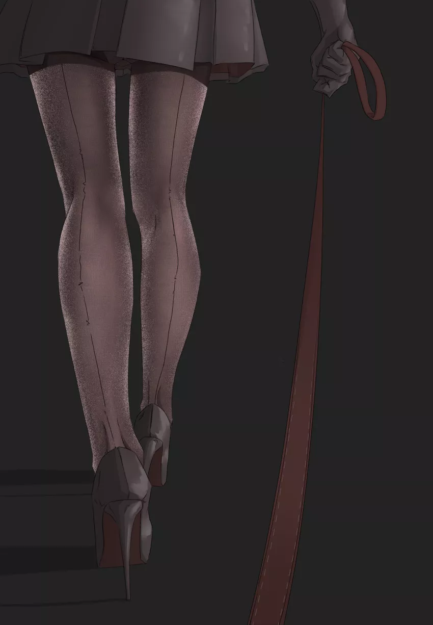 Pet on a walk pov posted by SoManyCookies