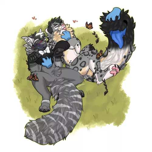 Pet pet//Art by me @flowfells on twitter by Flowfell