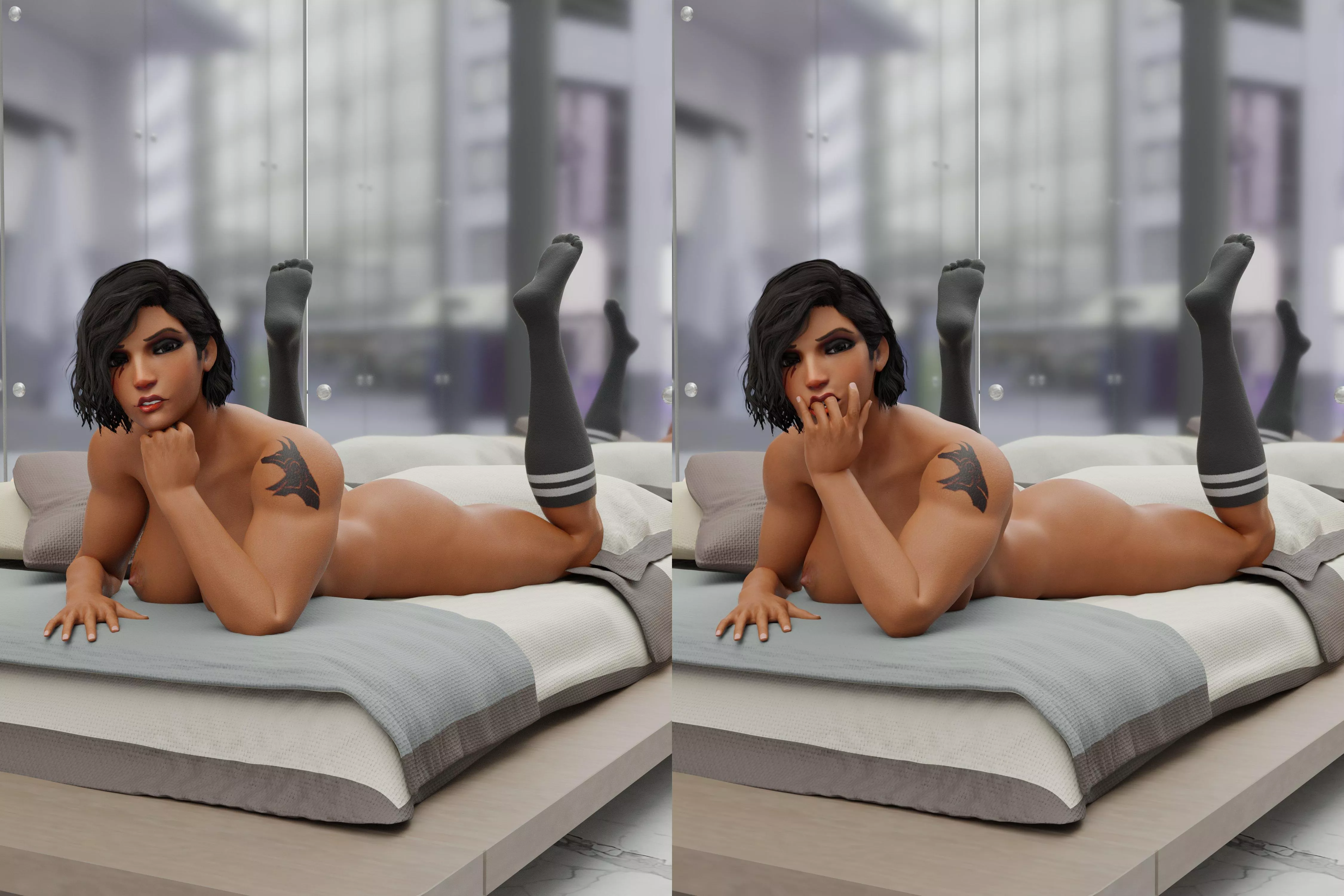 Pharah (TanuKing3D) posted by Kuro-Oji