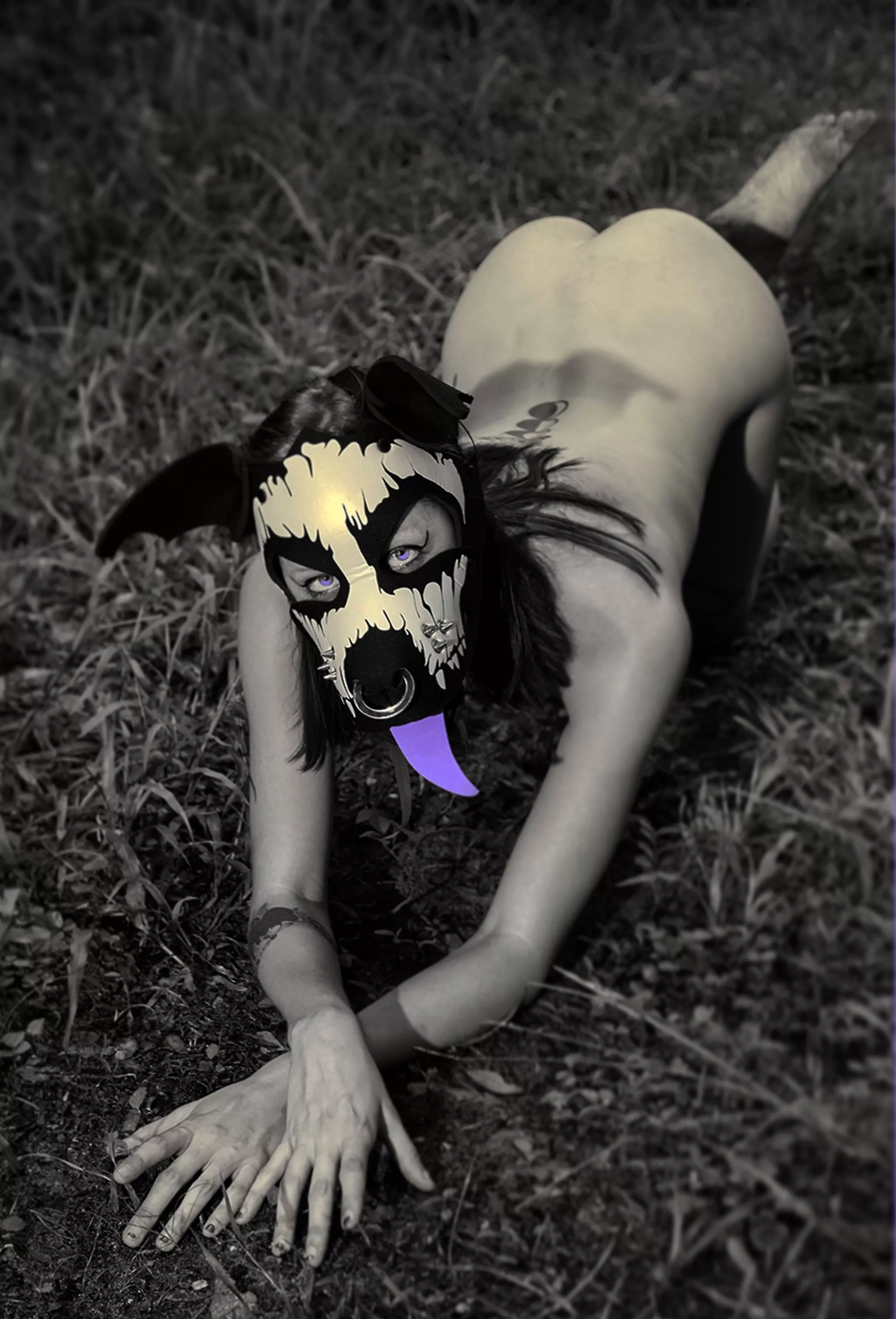 Phoenix Hellhound/Wolf (OC) posted by Halfbbc23