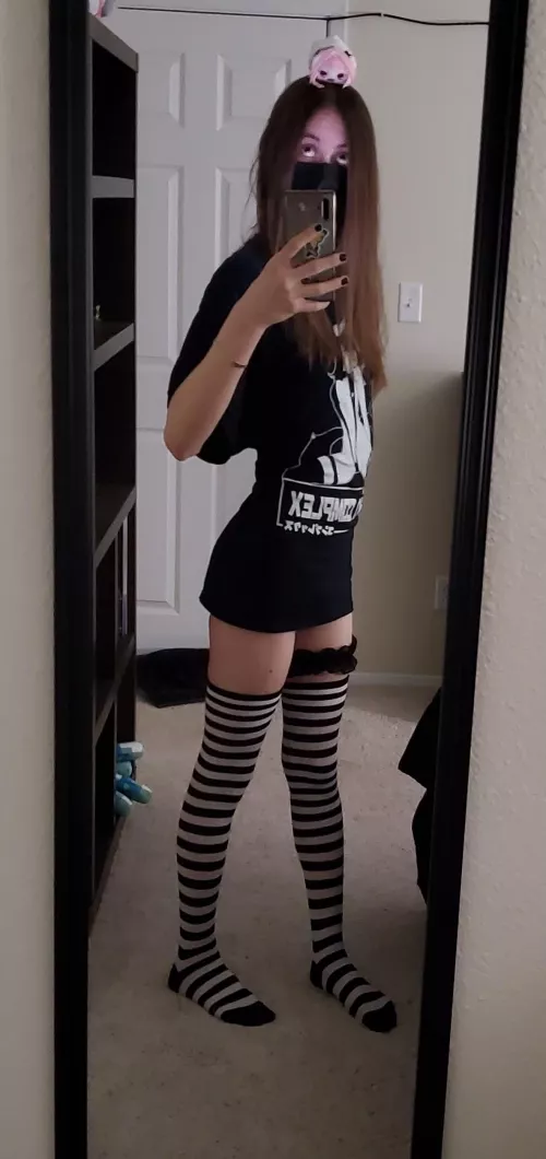 Pic with my pj's 🥰 want a femboy gf? by Puggles66