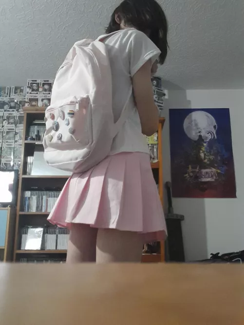 pics from my outfit today which I WALKED IN PUBLIC FOREST IN! felt so brave hehe🥰 by Femboy9313