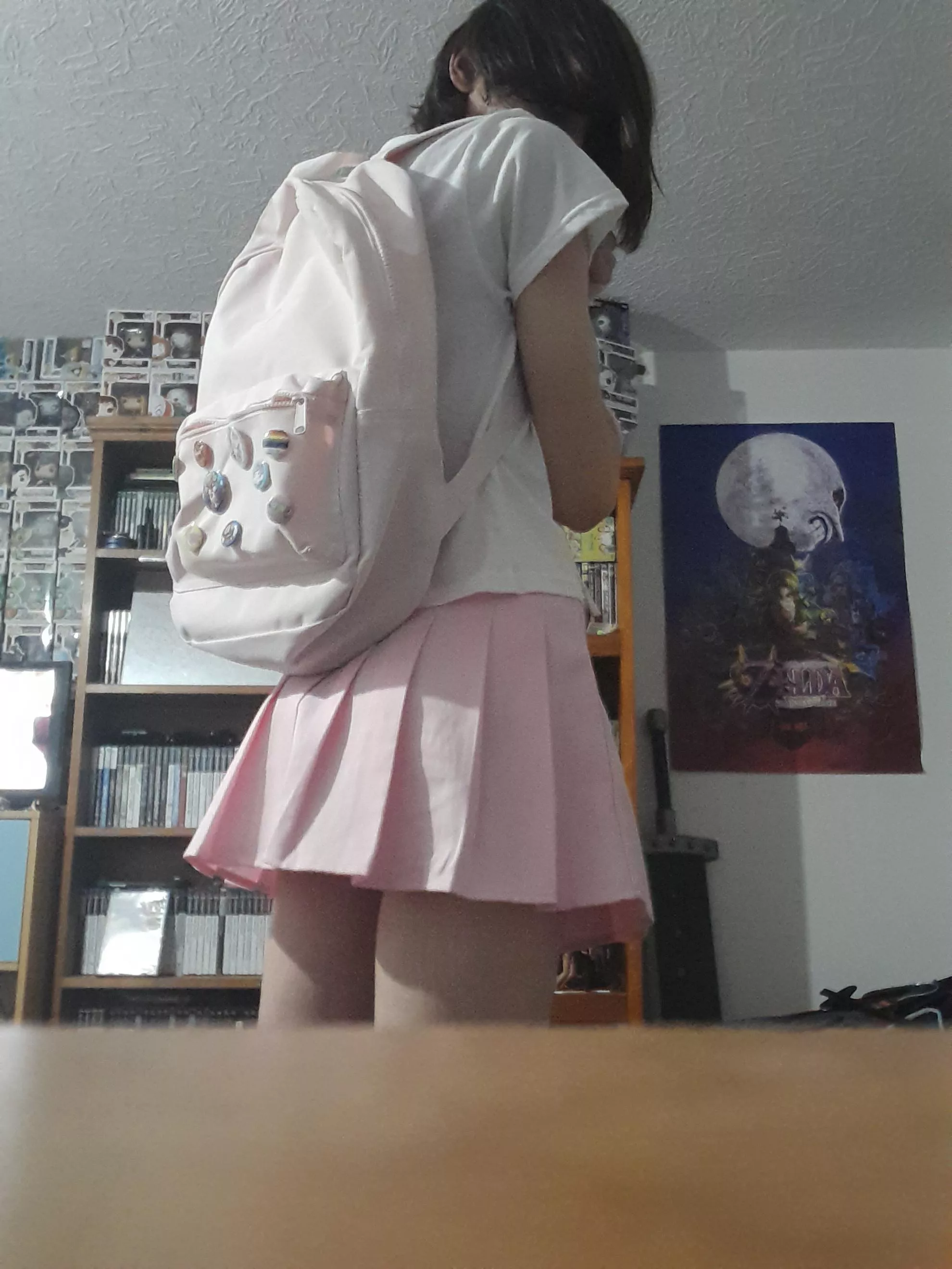 pics from my outfit today which I WALKED IN PUBLIC FOREST IN! felt so brave hehe🥰 posted by Femboy9313