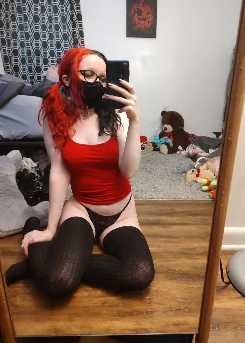 Pigtails and thigh highs are the best combination 😍😘 by Aria_a_Winter