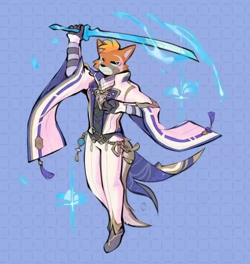 ‧ Pillar of Fortitude ‧ (Art by snow_kun) by Render_yip