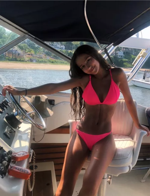 Pink bikini by bikinireef