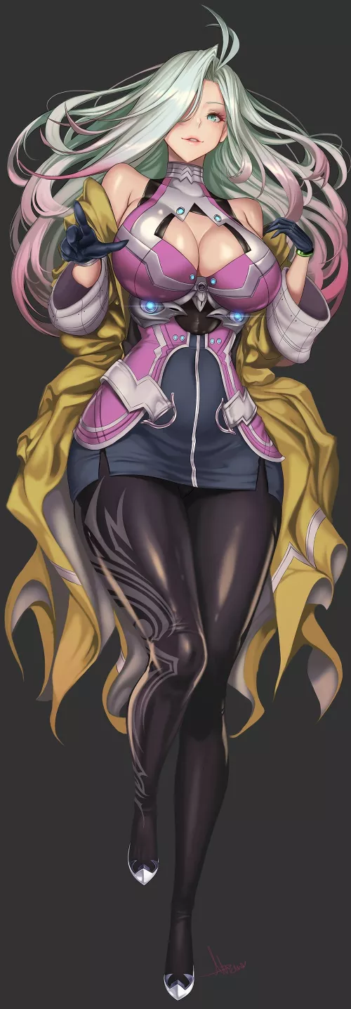 Pink Tech Bodysuit by CheetahSperm18