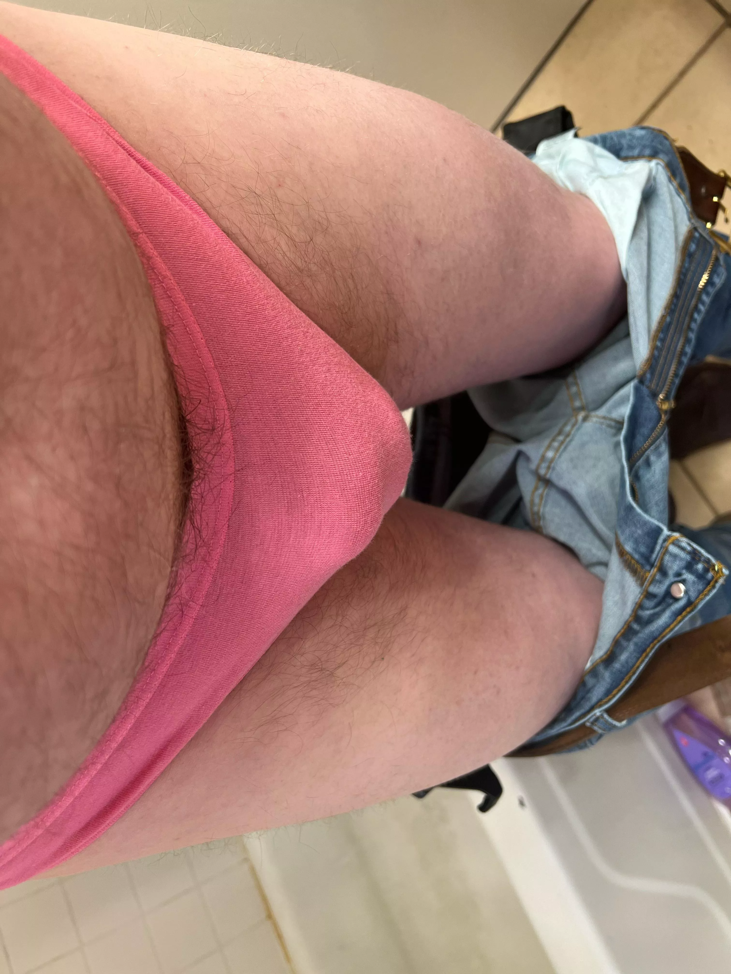 Pink thong posted by Puzzleheaded_Age1459