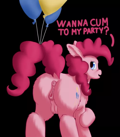 Pinkie Pie! [Artist: Callichrome (Me!)] by Callichrome