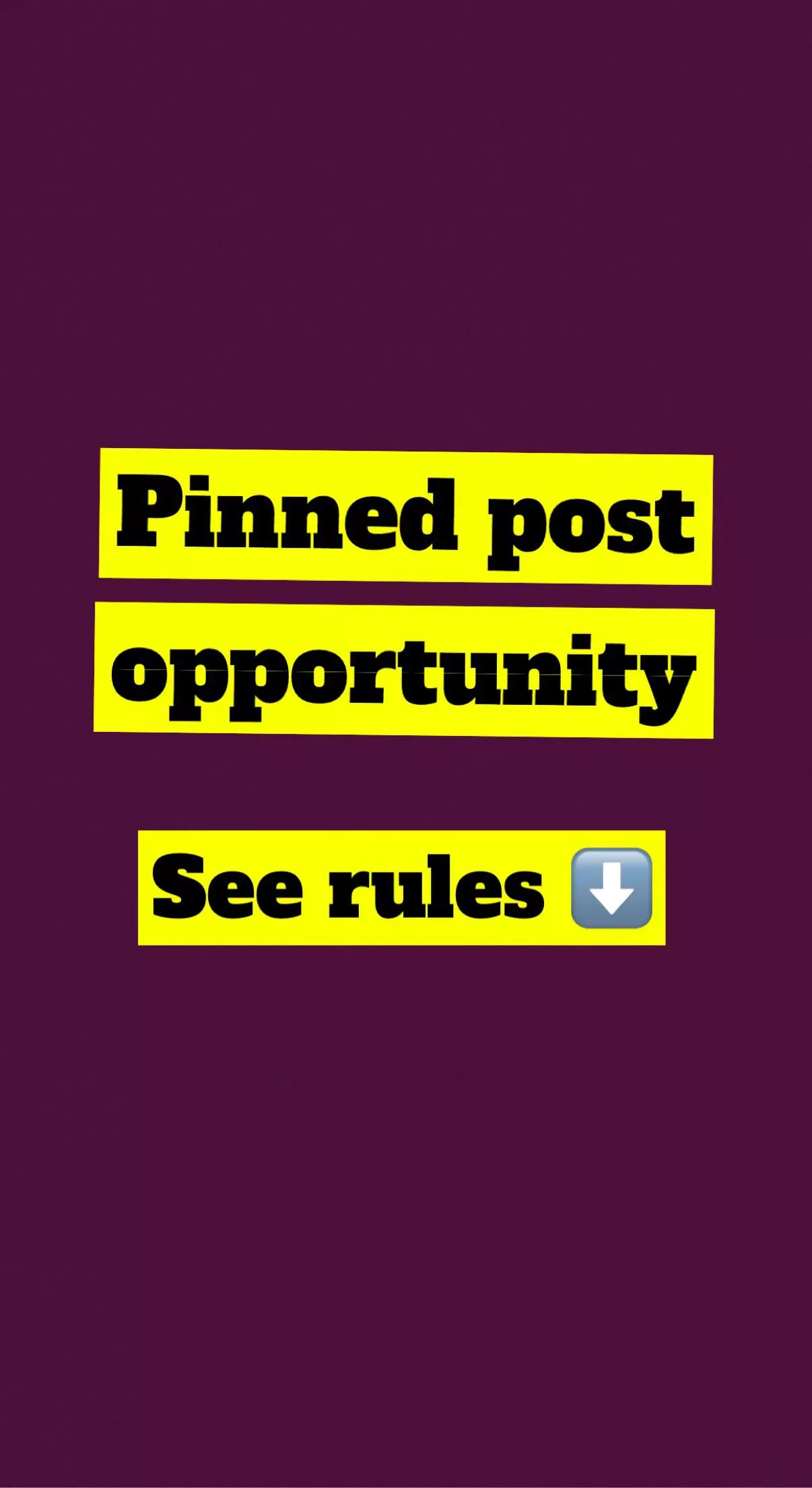 🔰🔰 PINNED POST OPPORTUNITY FOR VERIFIED USERS 🔰🔰 posted by erickig91