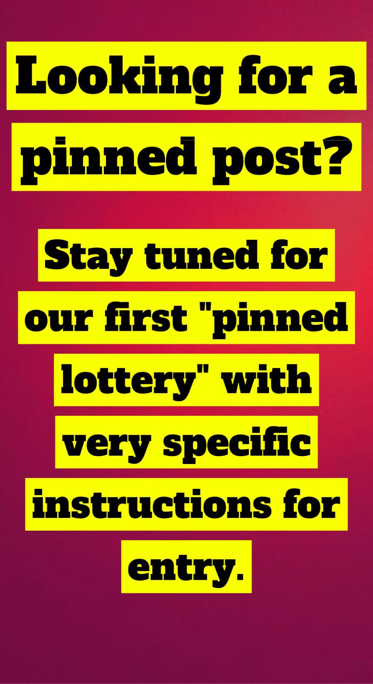 🔰PINNED POST OPPORTUNITY🔰 posted by erickig91