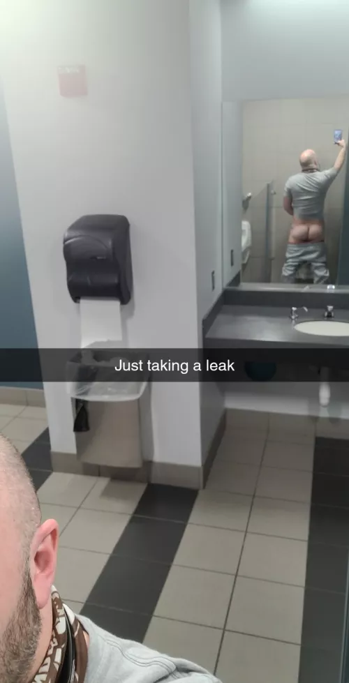 pissin in the boys room with my pants down by dennis_spruce