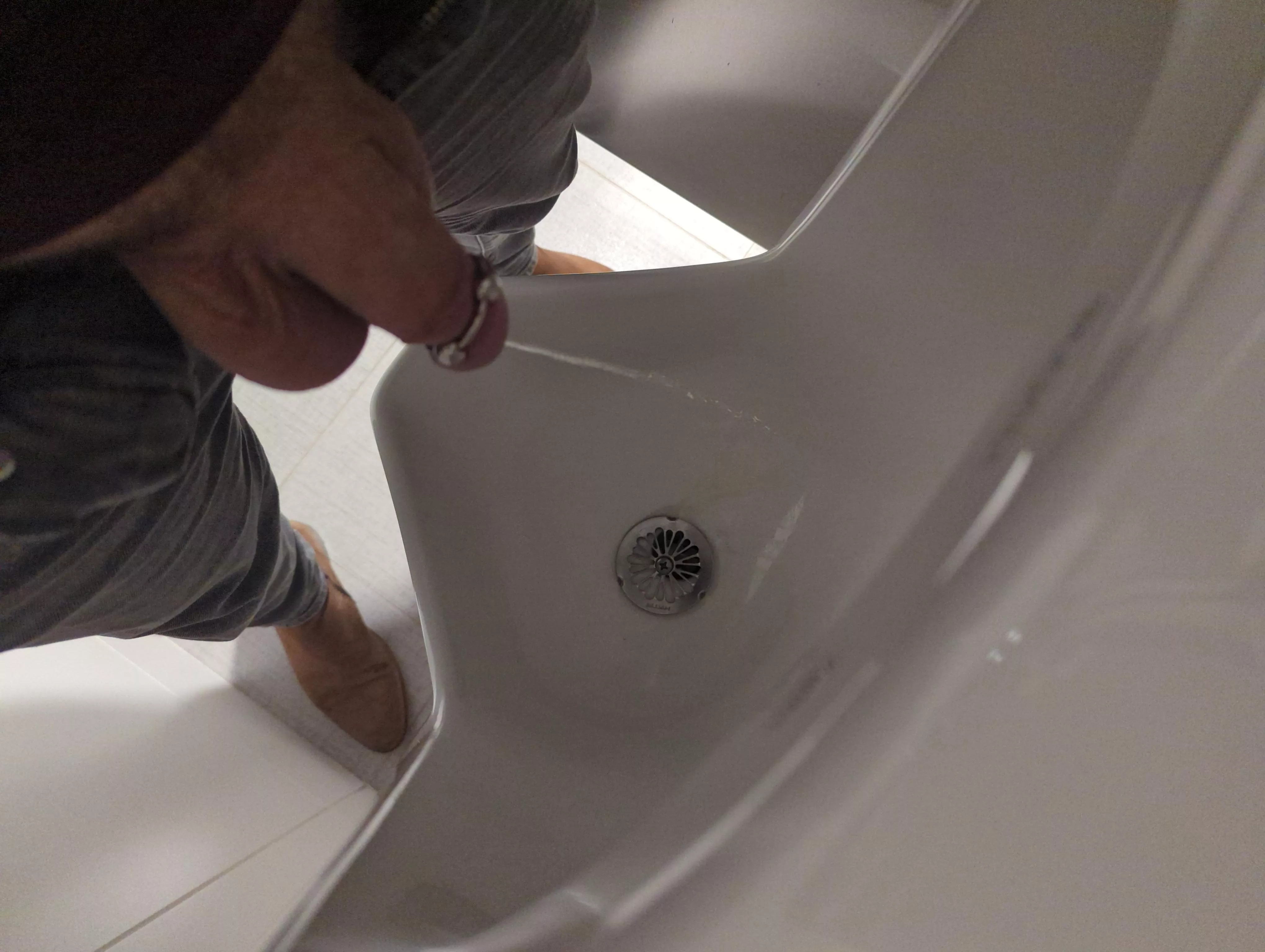 Pissing with my jewelry visible posted by Ok-Lynx9923