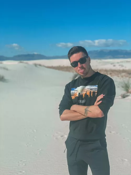 Pit stop in White Sands during my move from ATX to SF. So excited for this new chapter! 😎 by dylanlramage