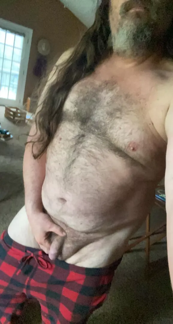 Pj’s and penis for your morning. posted by Sledmanx