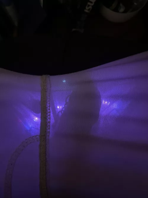 Playing video games with my wife, set my controller down for a second then looked at where i set the control and it ended up being a beautiful sight, so i thought id share. by Nightmarefanatic13