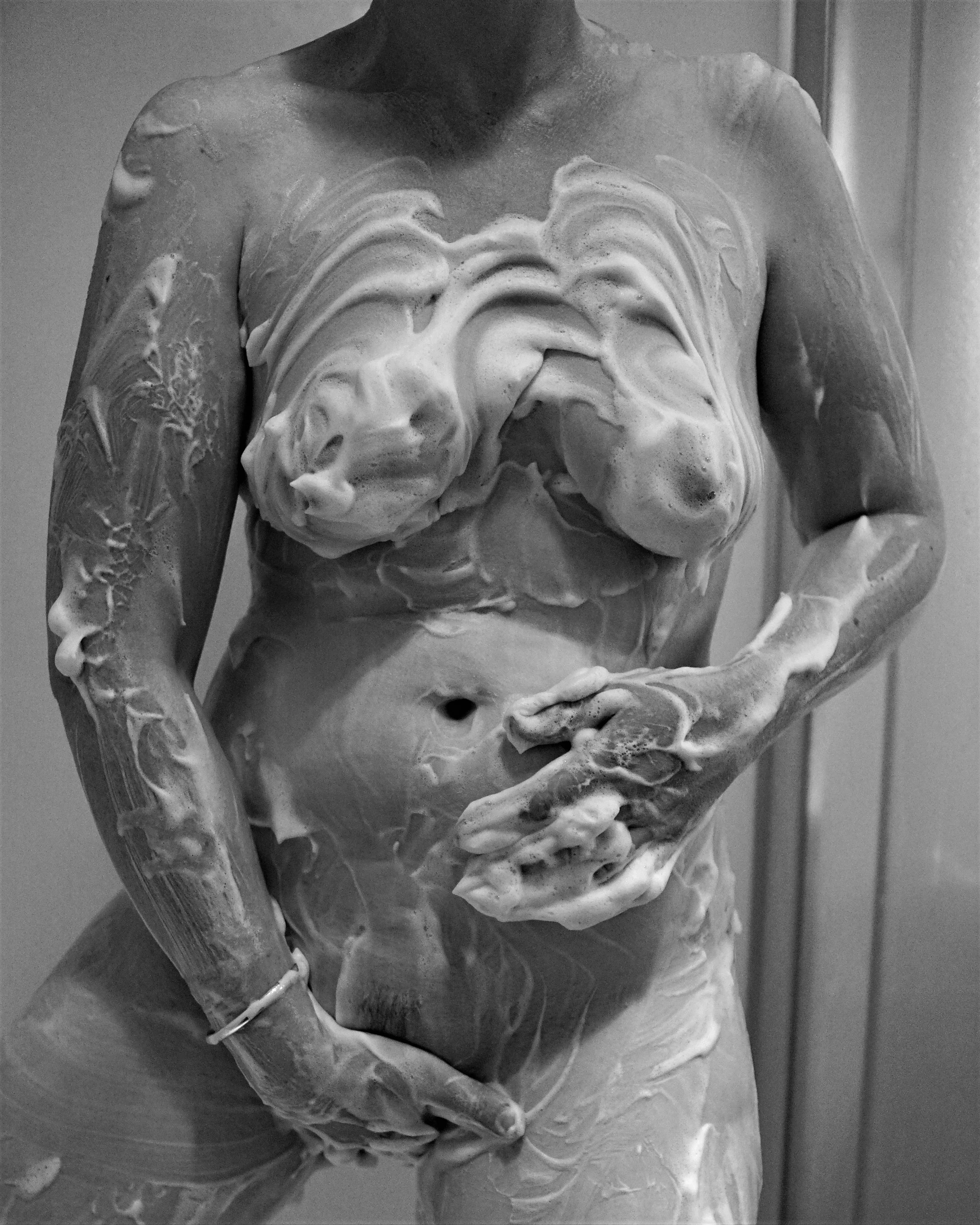 Playing with some shaving foam. And myself. posted by GSAlt01