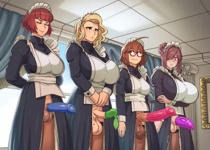 Please, choose a maid to assist you today by Pinopisello