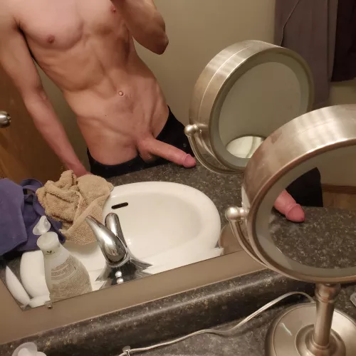 please tell me someone here would suck my cock by slimslippery